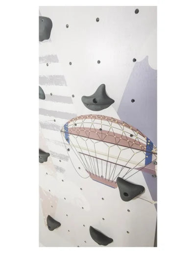 Kletterwand Kinderzimmer, Indoor, Kinder, -Heißluftballon - besondereshoch2