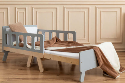 Flexibles Mitwachsendes Kinderbett, Montessori Babybett - besondereshoch2